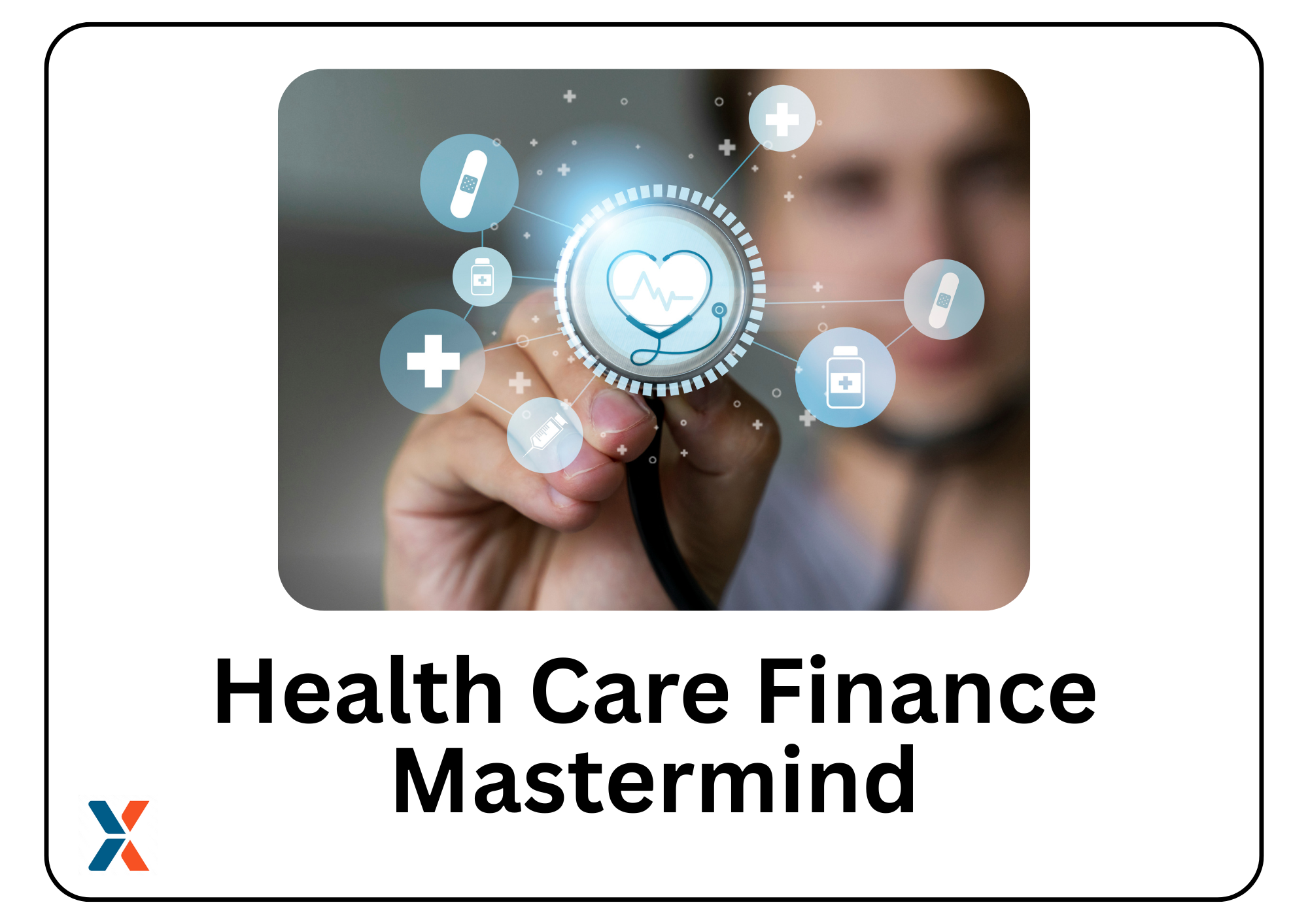 Health Care Finance Mastermind Logo 